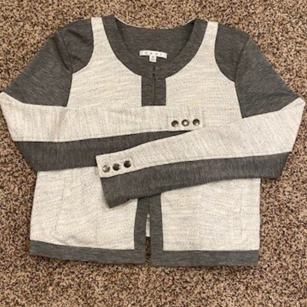 CAbi Shrunken Moto Blazer - Picture 6 of 16